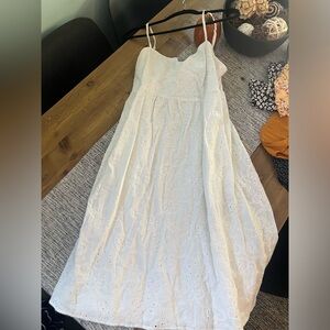 Women’s Nanette Lepore Stitched Floral Sun Dress Size 12.